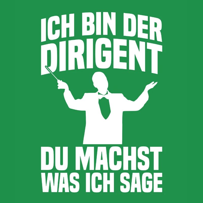 Ich bin der Dirigent Chorleiter Dirigenten