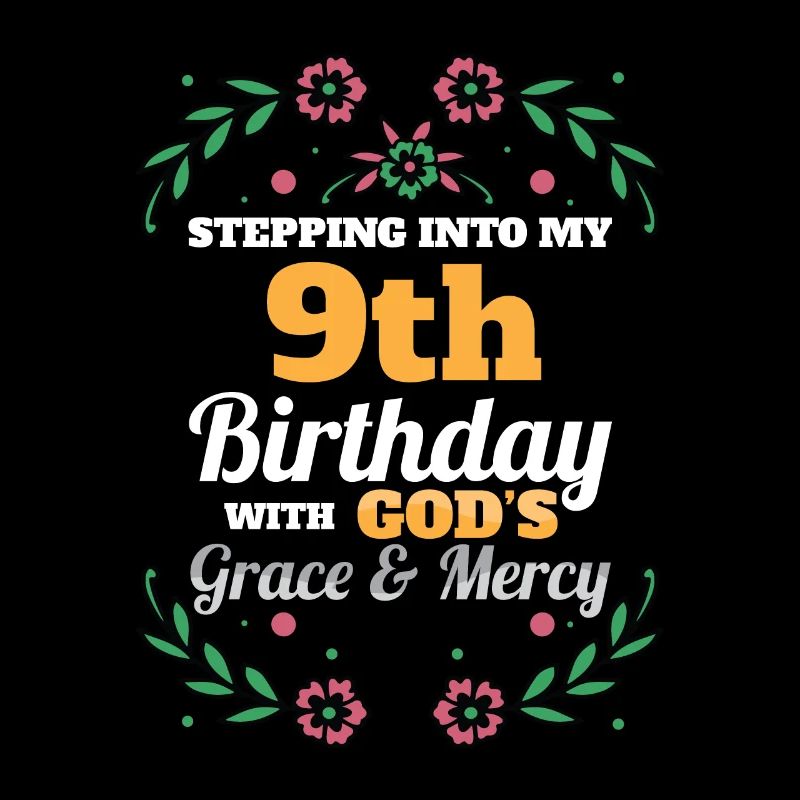 Entrer dans mon anniversaire religieux de 9 ans