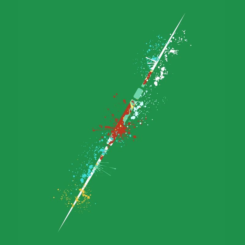 Conception de lanceur de javelot Splash pour lance Javelinist