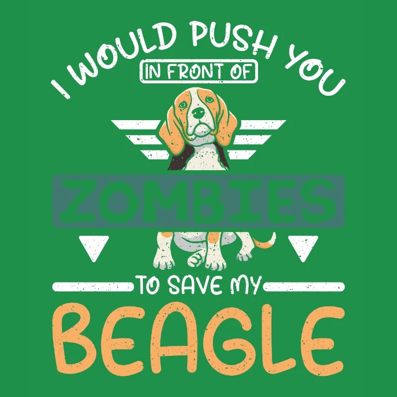Poussez-vous devant les zombies pour sauver mon beagle