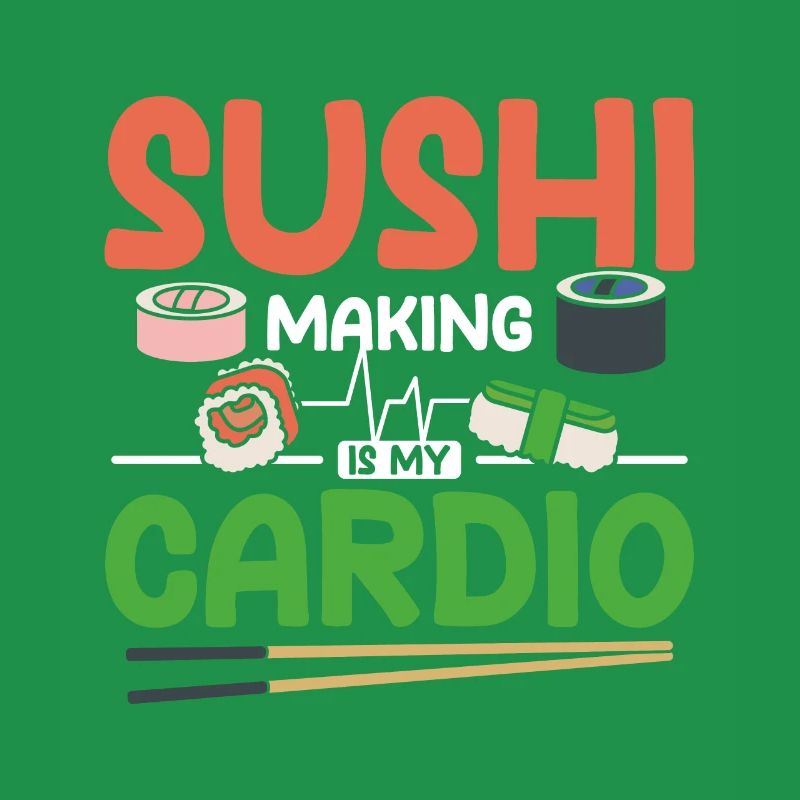 Faire des sushis, c’est mon cardio