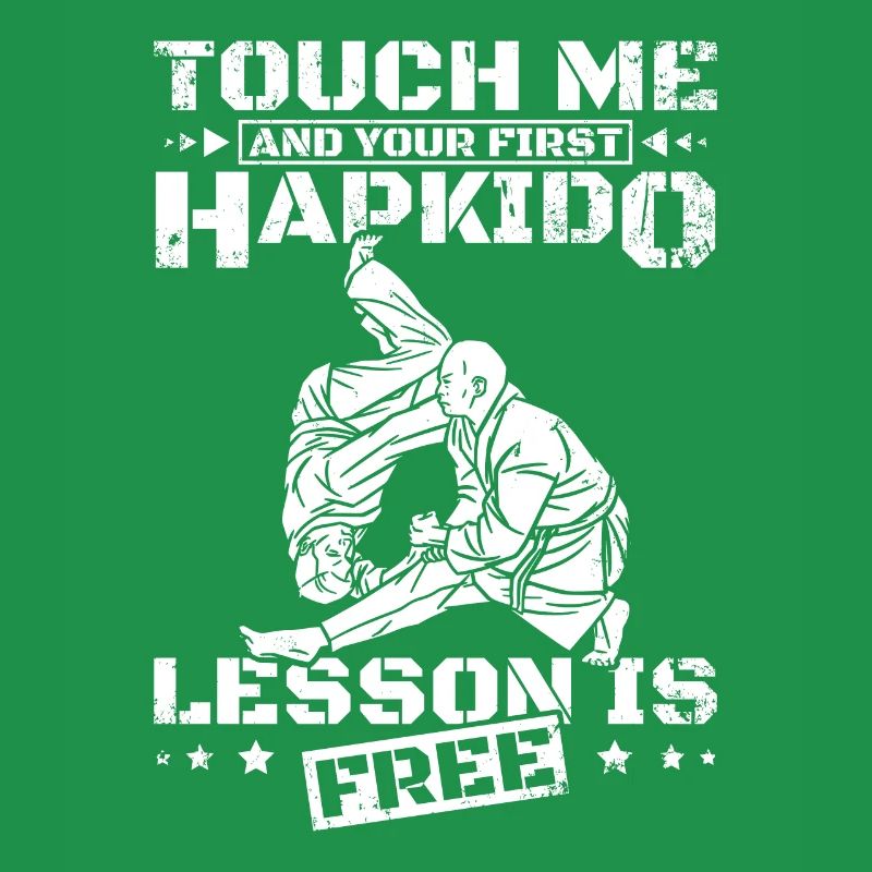 Touch me and your first hapkido lesson is free