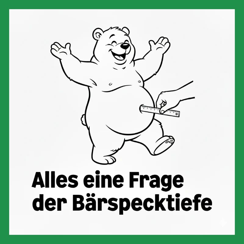 Bear Fat Depth White