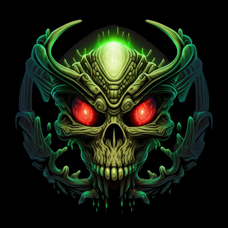skull alien