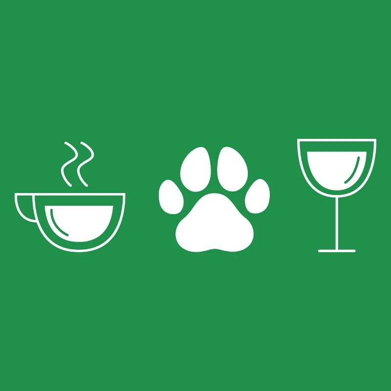 Kaffeewein und Hund - (2)