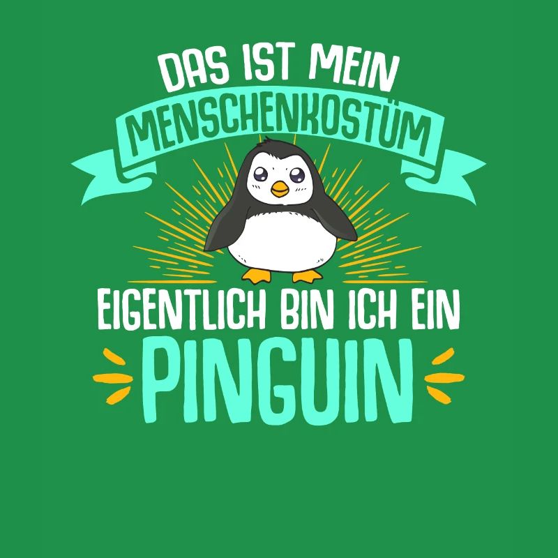 Eigentlich Bin Ich Ein Pinguin Geschenk Eis Vogel