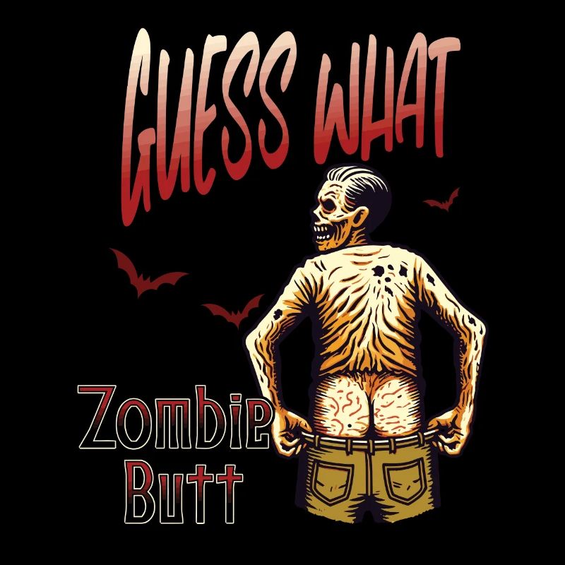 Halloween Spaß: Guess What Zombie Butt
