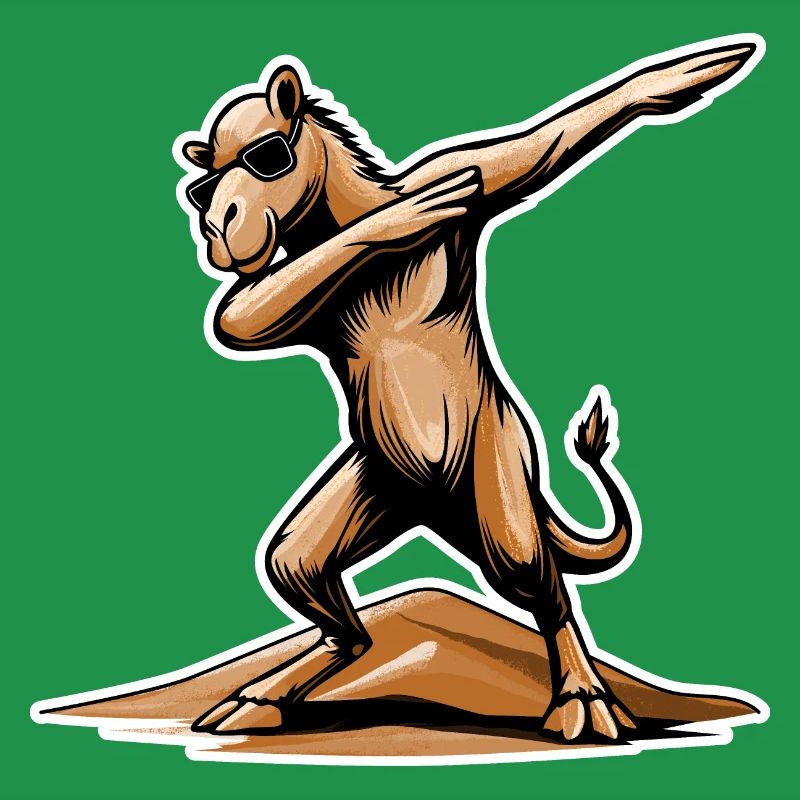 Cool Dab Dance Dromedary – Desert Fun à Dubaï