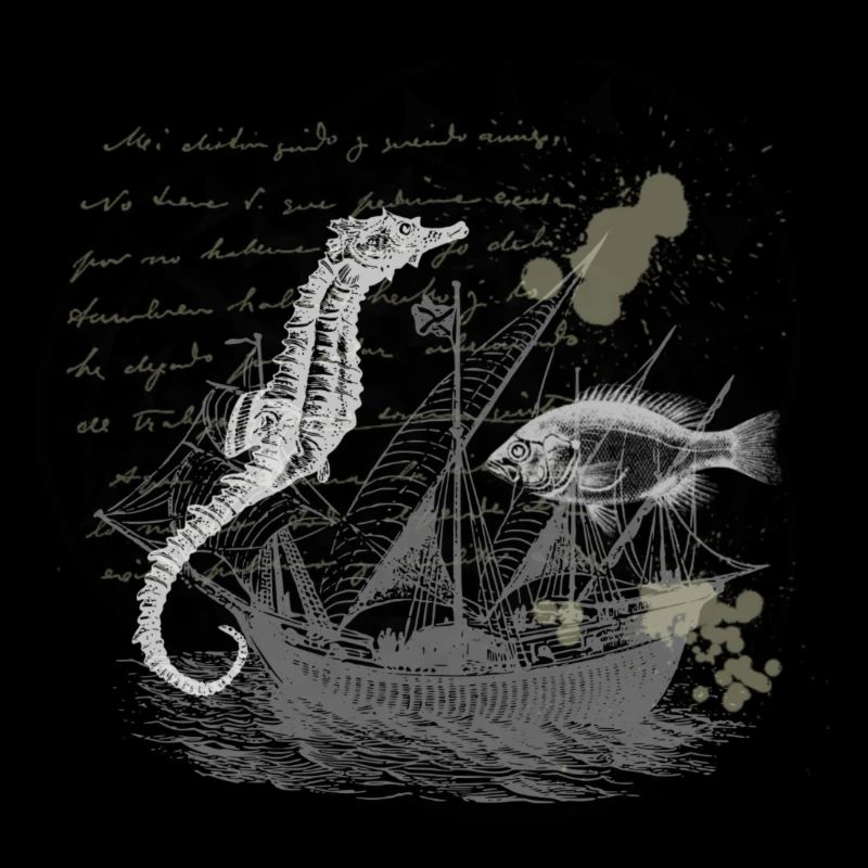 Steampunk Seepferdchen