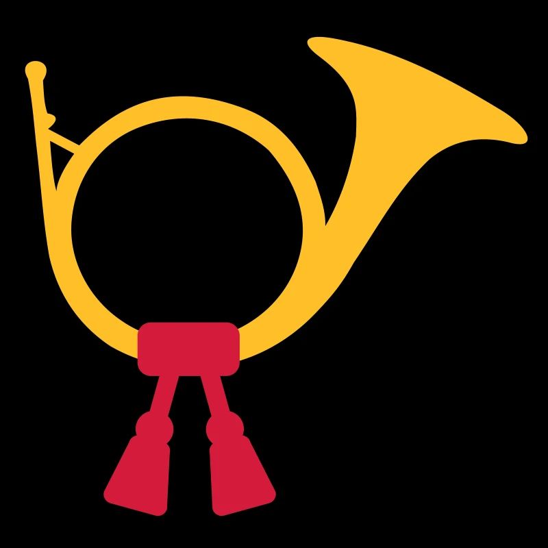 Post horn bugle