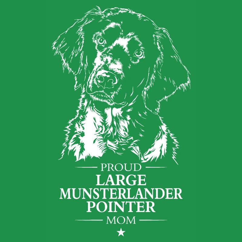 Large Munsterlander Pointer Mom Hunde Wilsigns