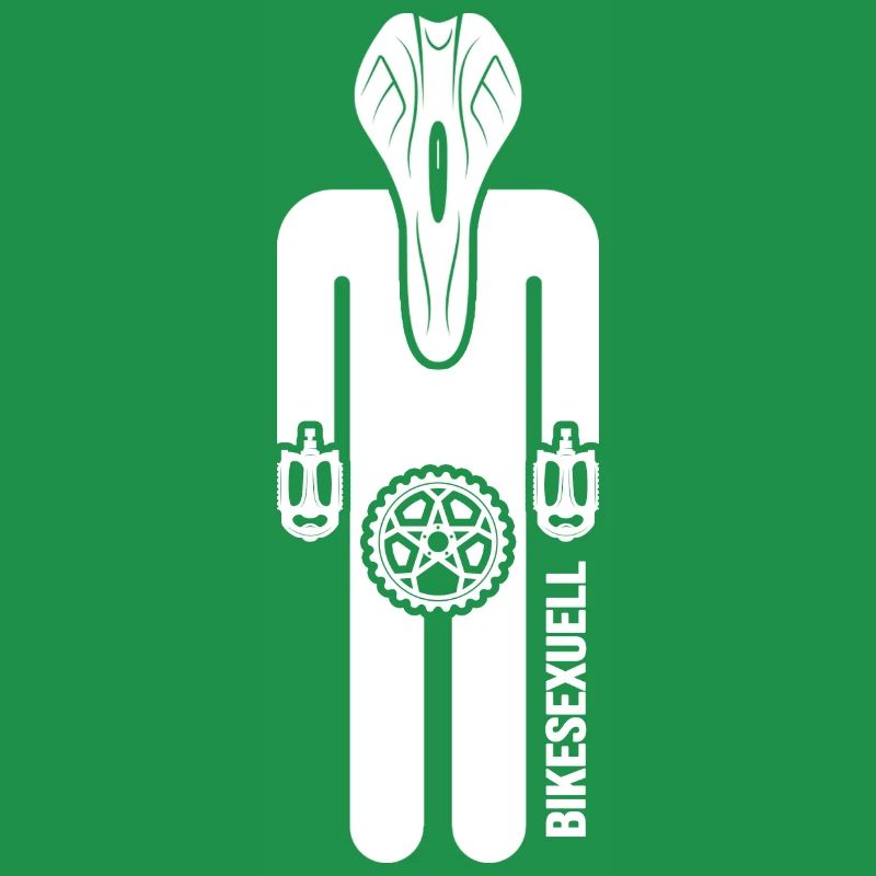 Bicycle "bikessexual" Cyclist saddle-proof Cycle path
