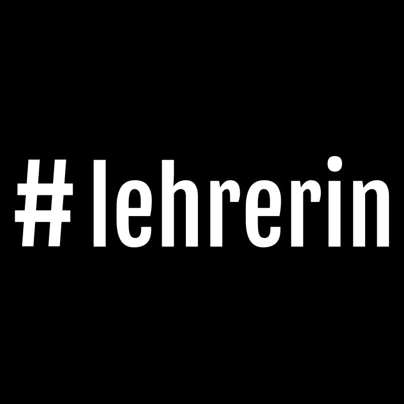 Lehrerin Hashtag