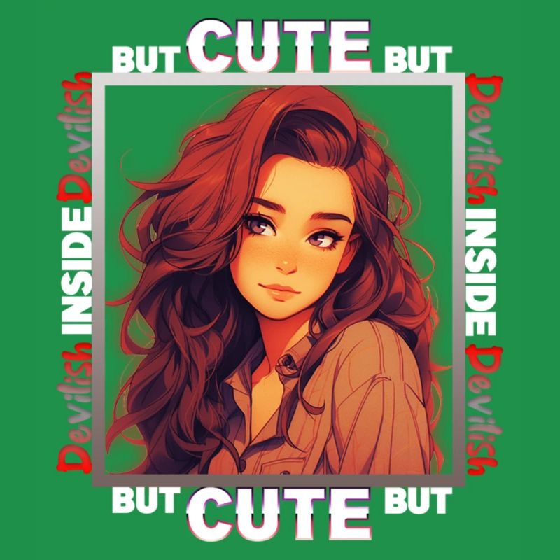 Cute but devilish inside