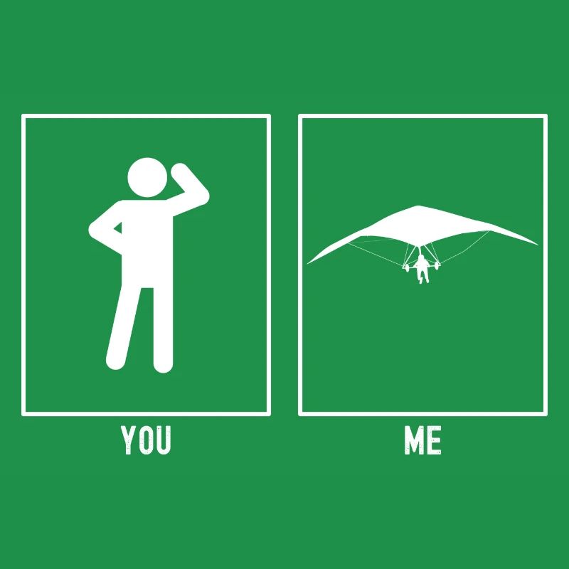 You - Me - Gliding approaching