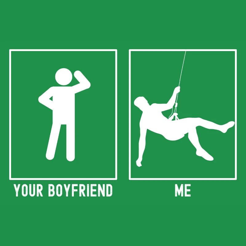 Your friend - me - climbing abseiling hanging