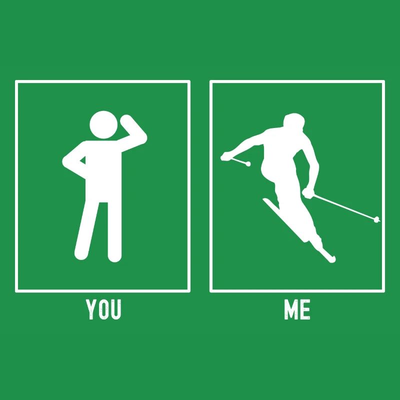 Vous - Moi - Skier ci-dessous