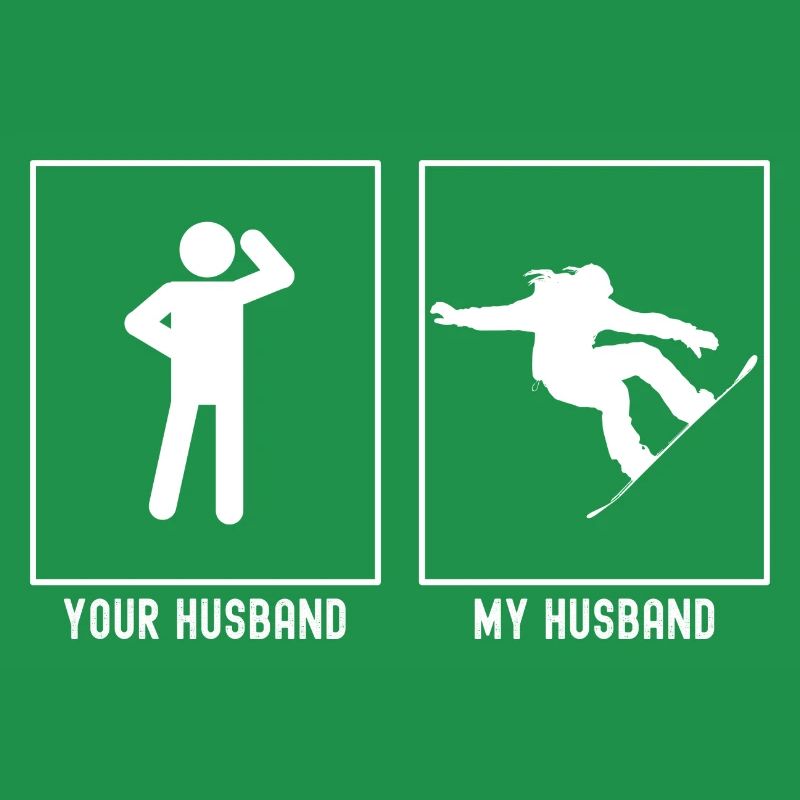 Ihr Ehemann - Mein Ehemann - Snowboarding Sprünge