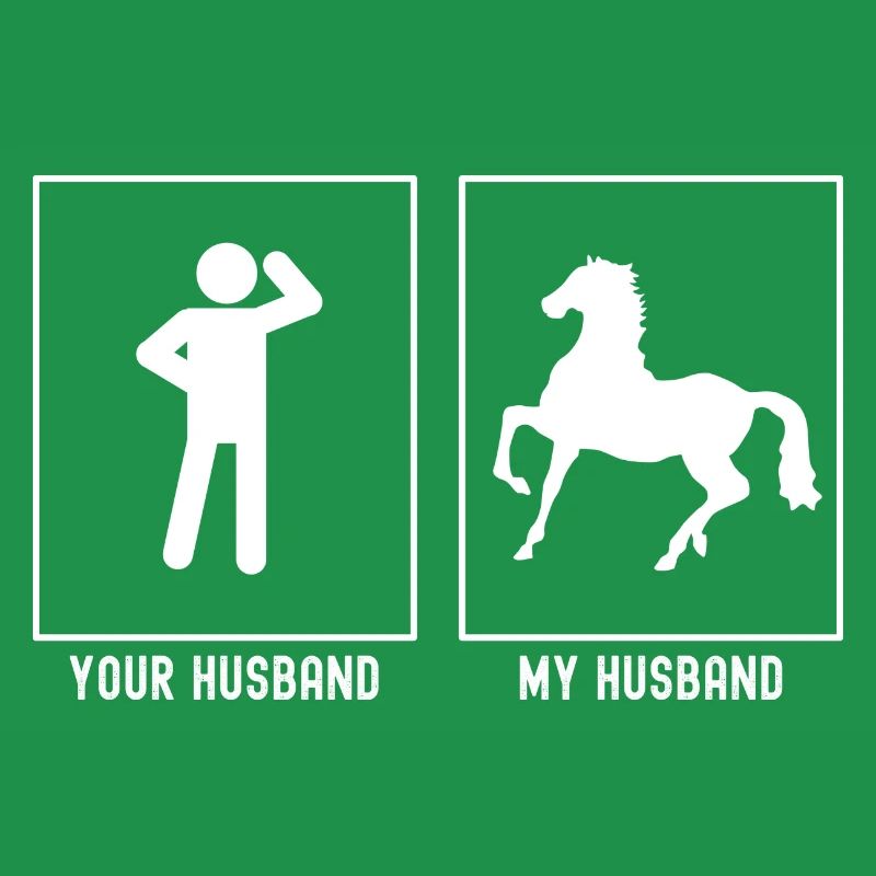 Ihr Ehemann - Mein Ehemann - Pferd posierend