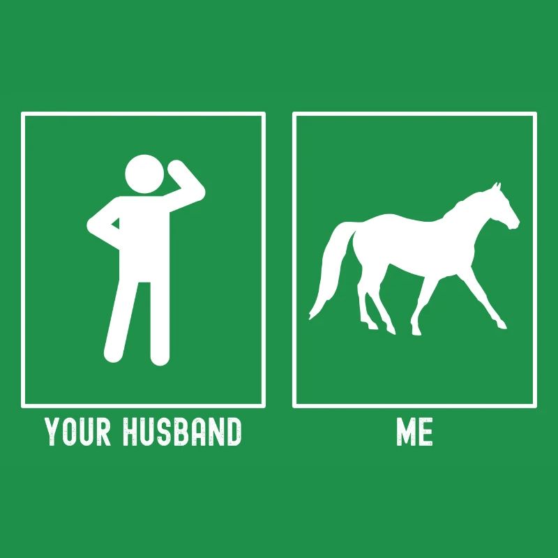Ihr Ehemann - Ich - Pferd Trab