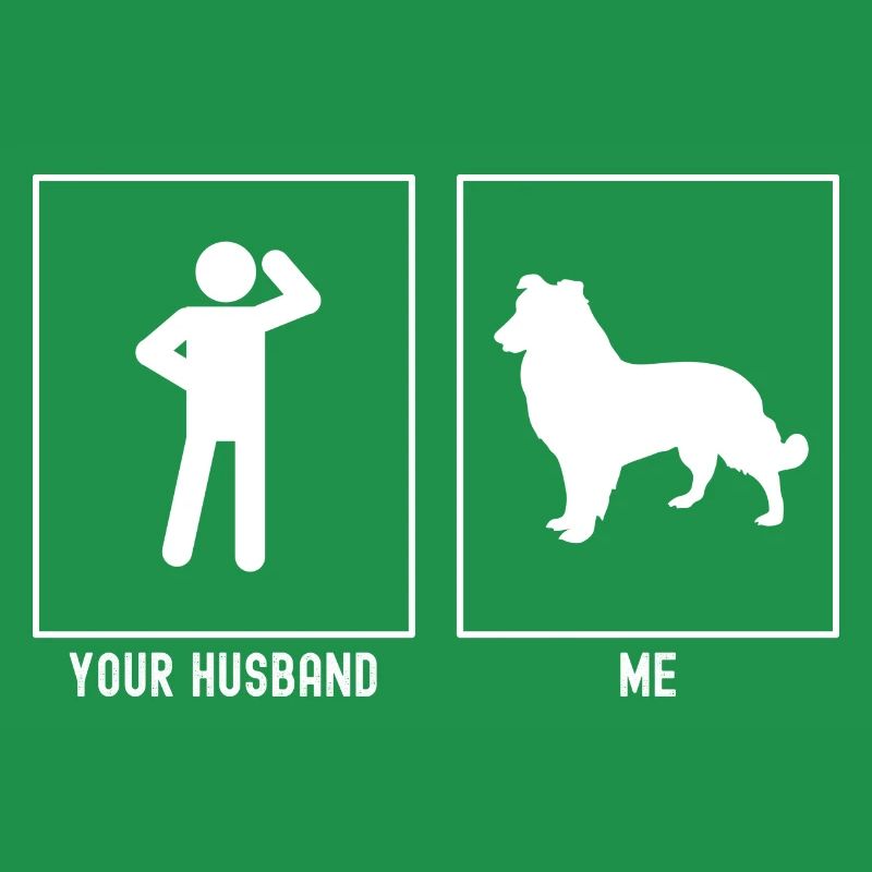 Ihr Ehemann - Ich - Hund wartend