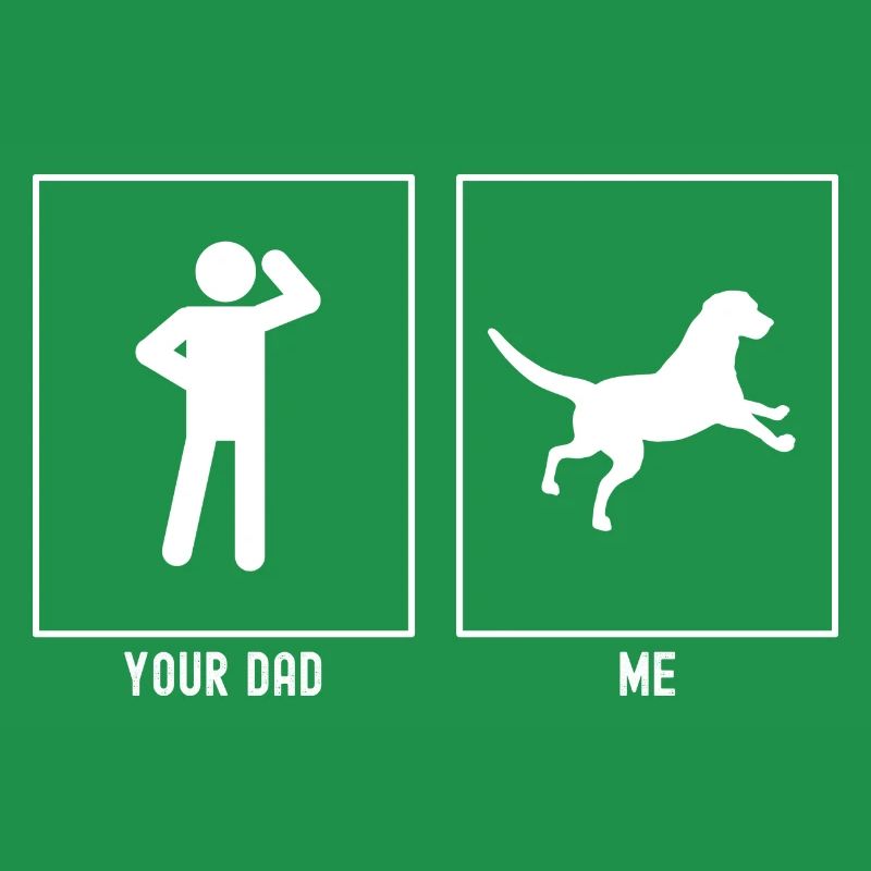 Your daddy - me - playing dog