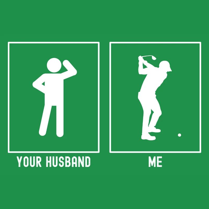 Her Husband - Me - Golf Prep Swing