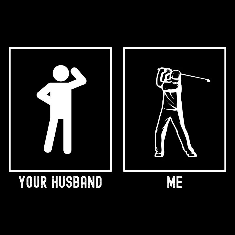 Her Husband - Me - Golf Swing