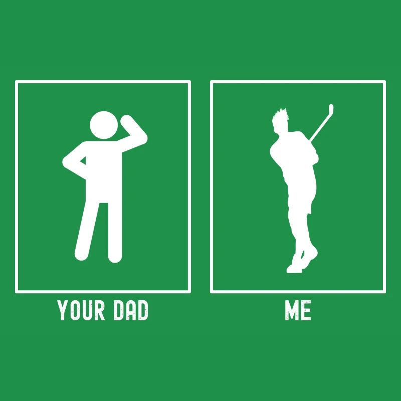 Dein Vater - Ich - Golf schlagen