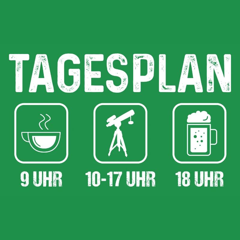 Tagesplan - Bierastronomie -