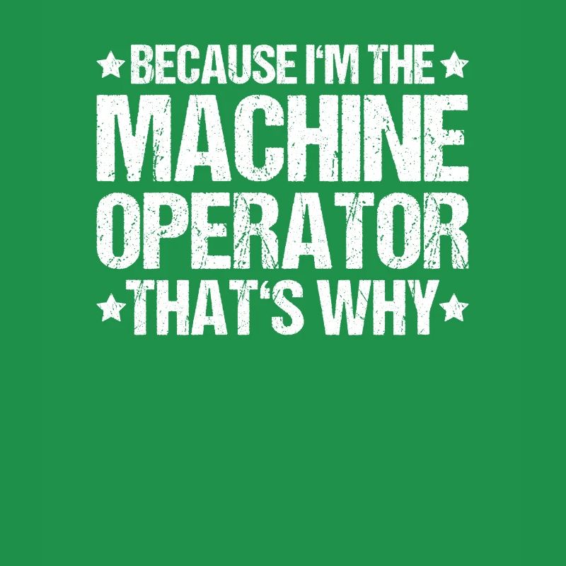 Machine and plant operator Machine operator