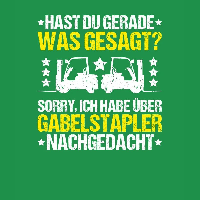 Staplerfahrer Gabelstaplerfahrer Forklift Operator