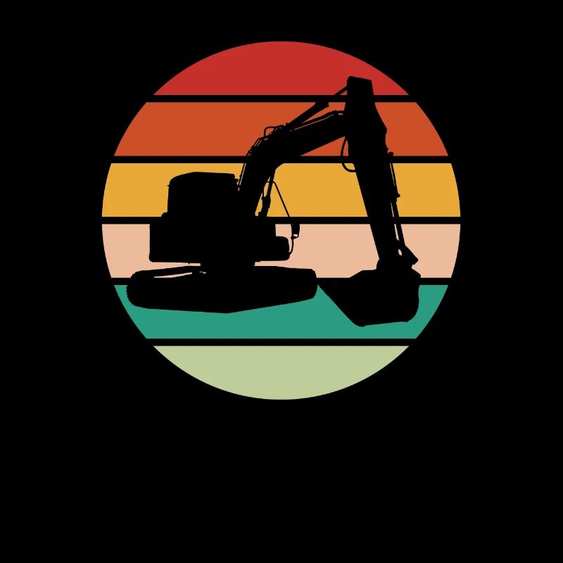 Baggerfahrer Baggerführer Heavy Equipment Operator