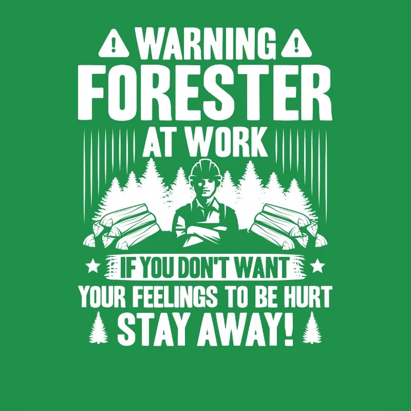 Förster Forstwirtschaft Forester Waldarbeiter Wald