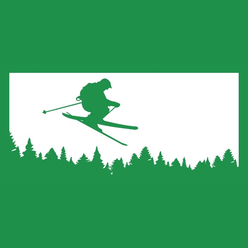 Trees - Skiing - (3)