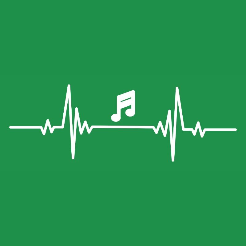 Heartbeat Musical Note