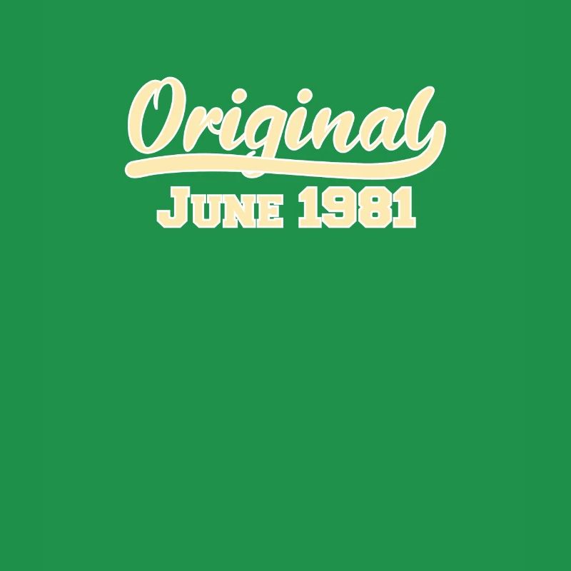 41st birthday June born 1981 Gift idea