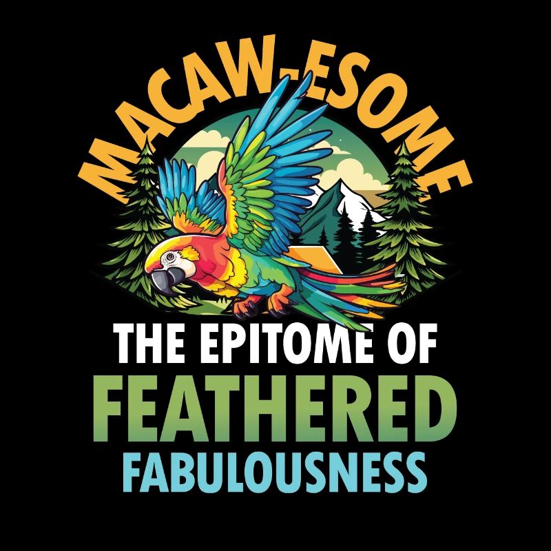 Macaw-esome Epitome of Feathered Fabulousness