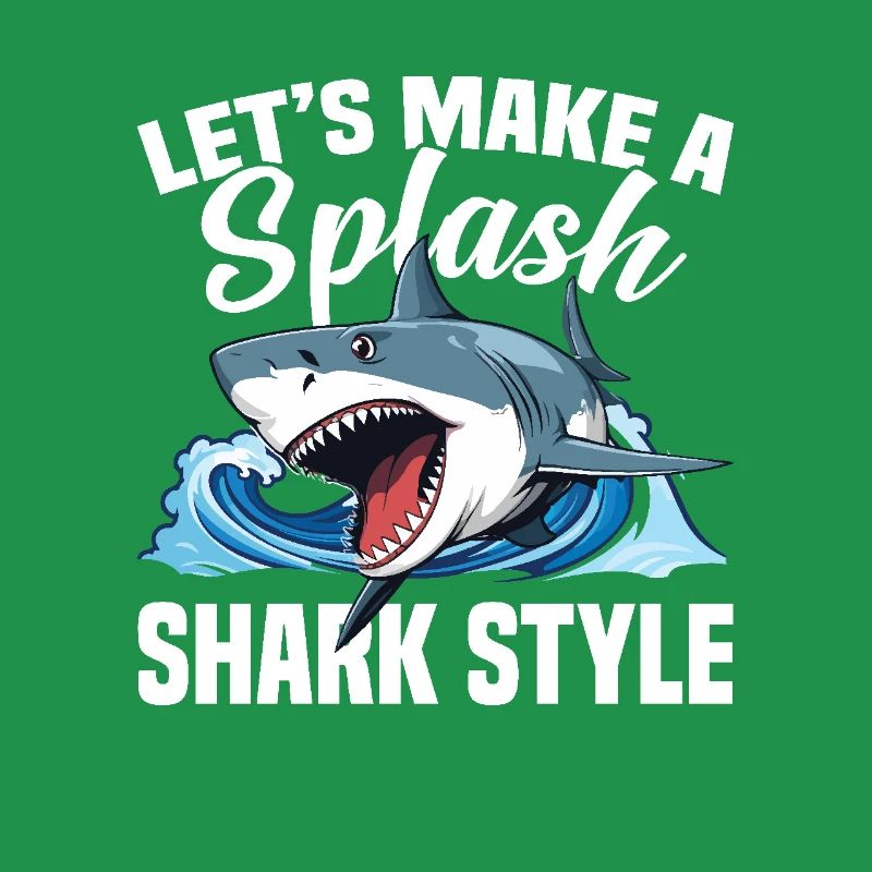 Let's Make A Splash Shark Style