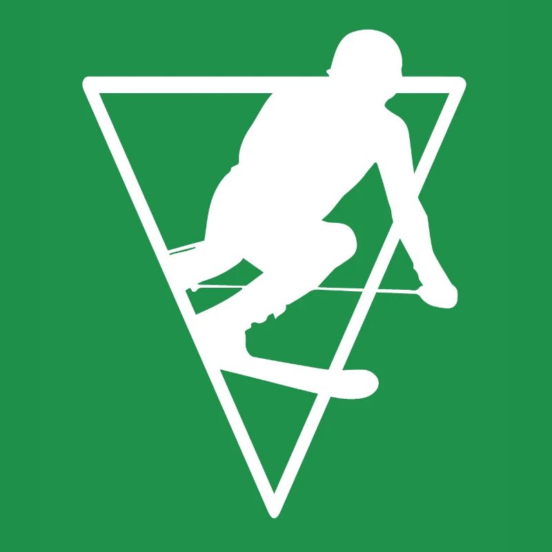 Triangle - Skiing - (2)