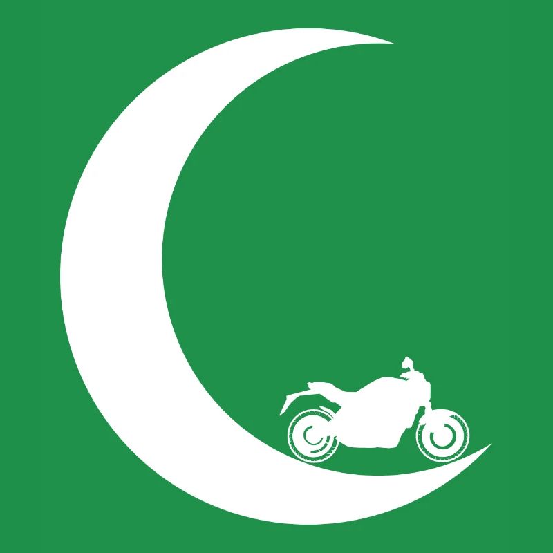 Crescent Moon - Motorcycle -