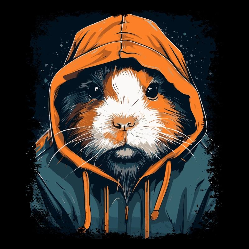Cochon d’Inde Hip Hop Cool