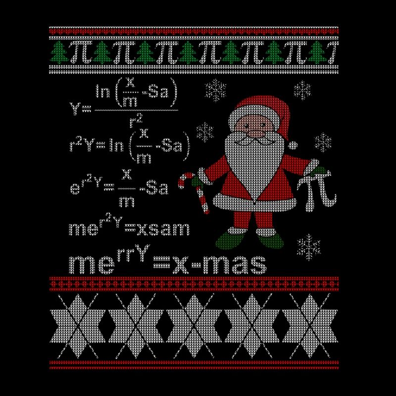 Christmas Formel lustiger Weihnachtspulli Mathe
