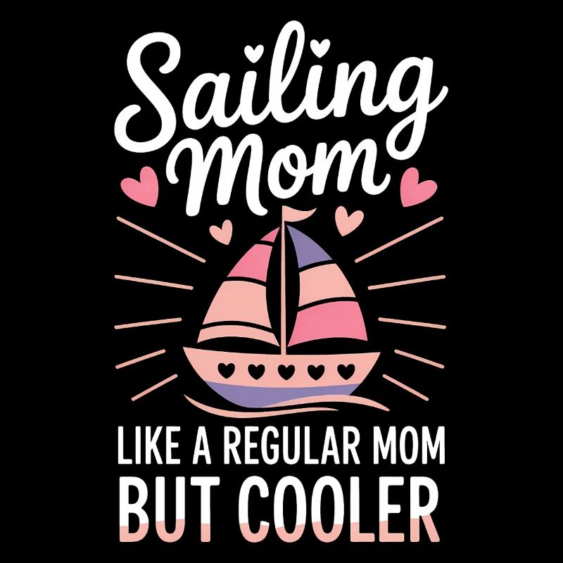Sailing Saying Mom Mom Sailor Sailing Gift