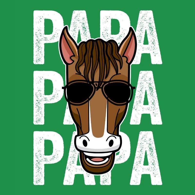 Monter Papa Père Cheval