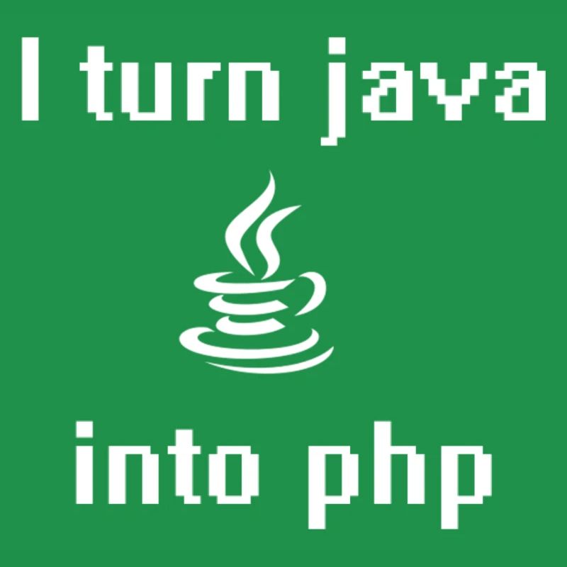 I turn java into php