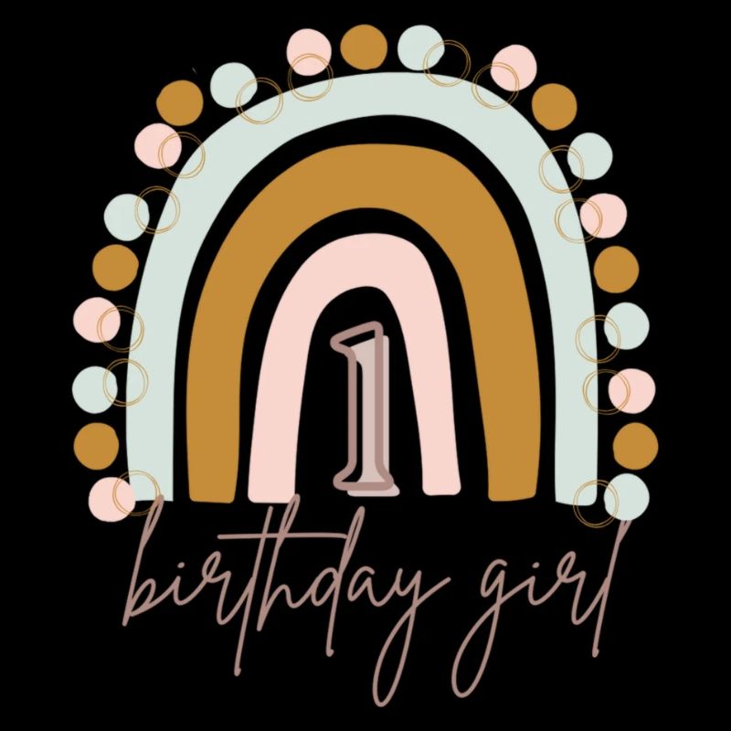 Regenbogen Birthday Girl 1