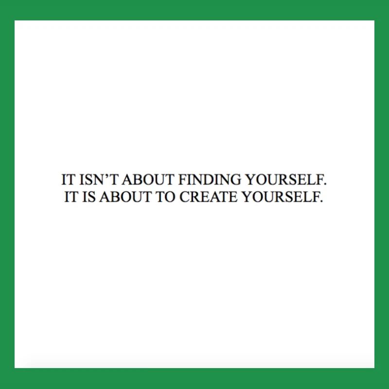 FINDING YOURSELF