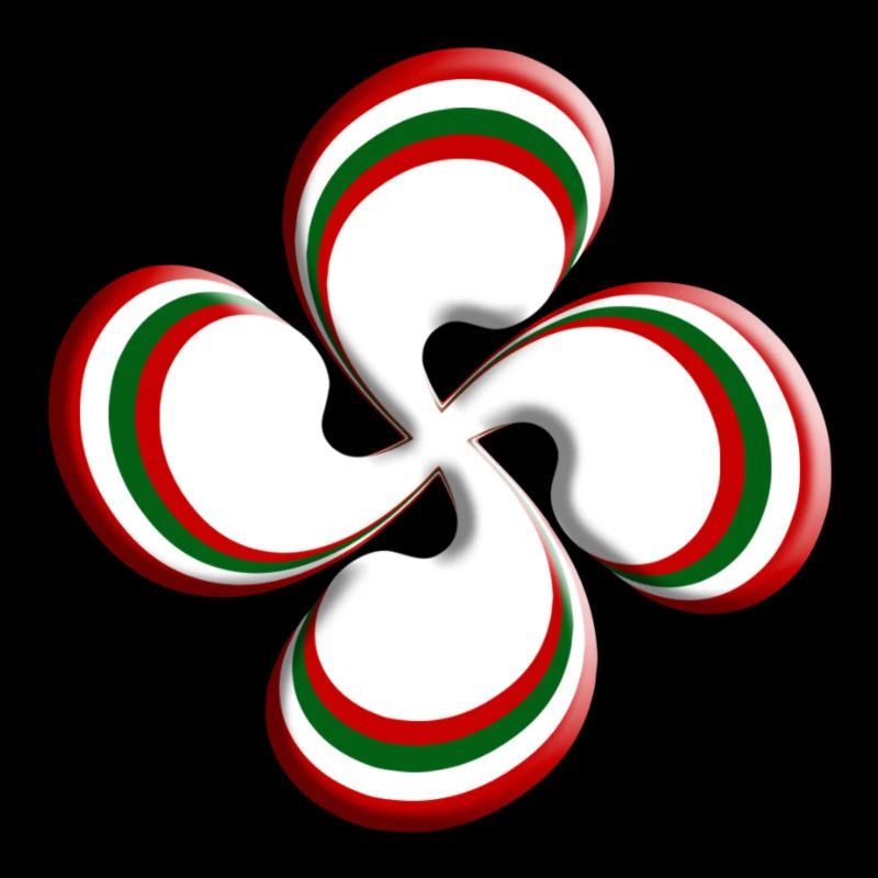 Croix Basque Lauburu 2