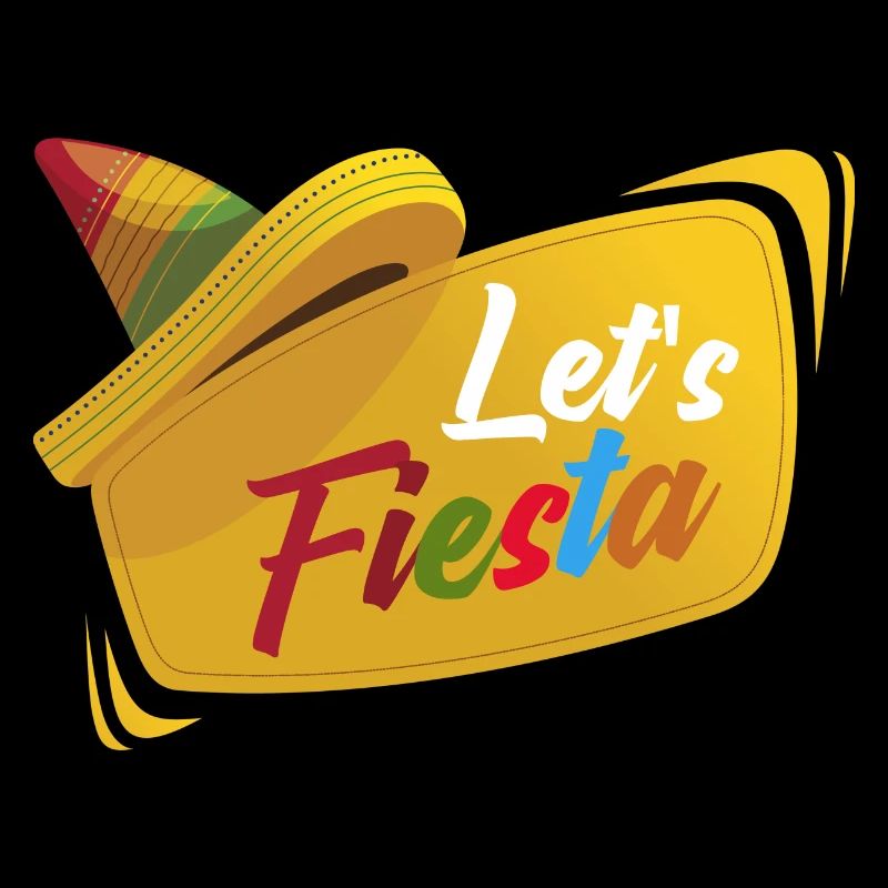 Let's fiesta Sombrero Cinco De Mayo